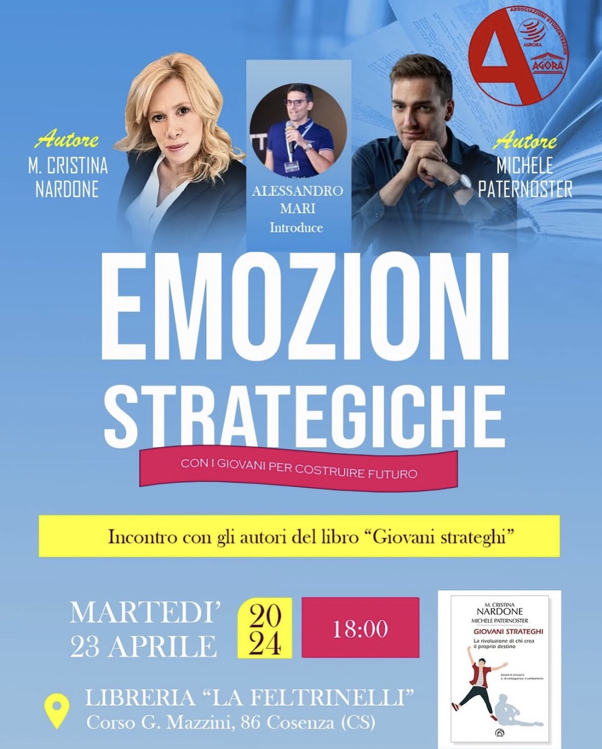 Locandina incontro Emozioni Strategiche