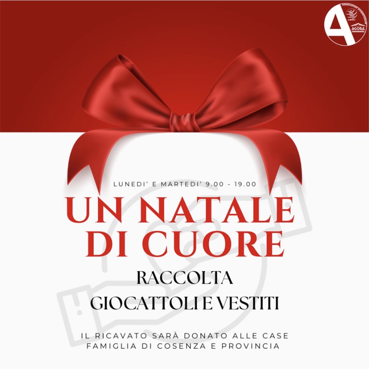 Locandina raccolta Un Natale di Cuore